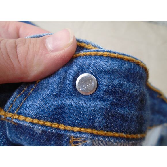 Vintage 90s Levis 501 Medium Wash Denima Button Fly Size 38x36 Red Tab - Picture 12 of 16